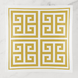 Greek Key (Meander) Pattern Trinket Tray