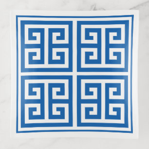 Greek Key Pattern Design Trinket Tray