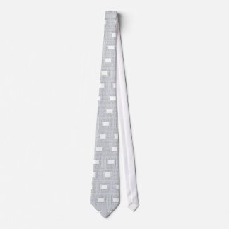 Greek key pattern neck tie