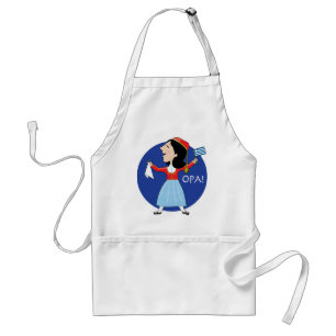 Greek Lady Dancing Adult Apron