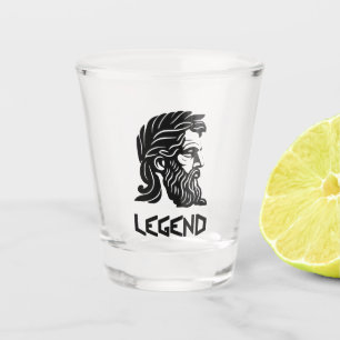Greek Legend Shot Glass
