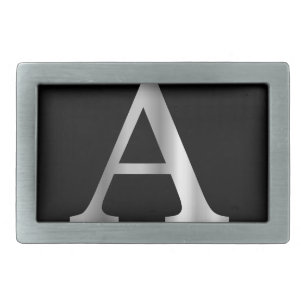 Greek Letter- Alpha Rectangular Belt Buckle