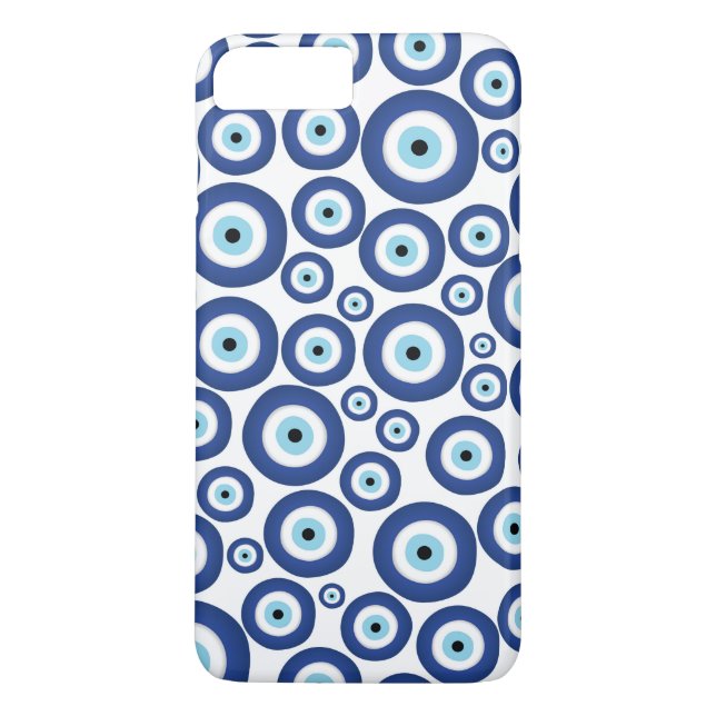 Greek Mati Mataki - Matiasma Evil Eye Pattern #1 Case-Mate iPhone Case (Back)