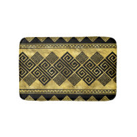 Greek Meander - Greek Key Black and gold