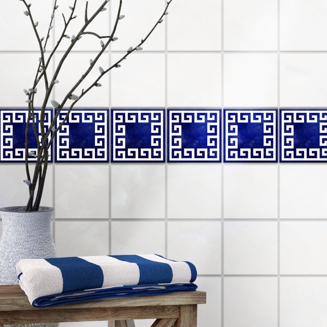 Greek Meander - Greek Key Ceramic Tile (Creator Uploaded)