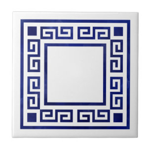 Greek Meander - Greek Key Ceramic Tile