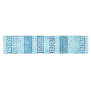 Greek Meander Pattern - Greek Key Ornament Short Table Runner