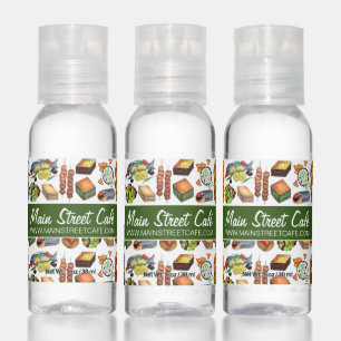 Greek Mediterranean Food Gyro Tzatziki Baklava Hand Sanitizer