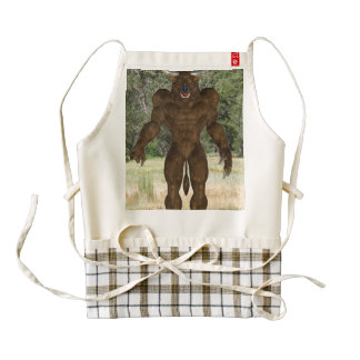 Greek Minotaur Zazzle HEART Apron