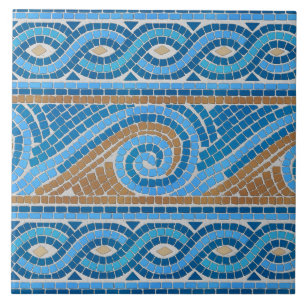 Greek Mosaic Tile Ornament