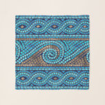 Greek Mosaic Tile Ornament Scarf<br><div class="desc">Greek Mosaic Tile Ornament</div>