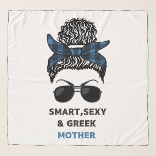 Greek mother Women's Tank Top Scarf