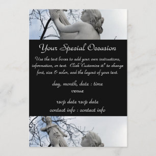 Greek Myth : Cassandra & Pallas Invitation