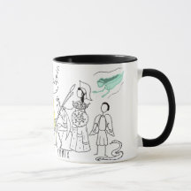 Greek Myth Comix logo mug