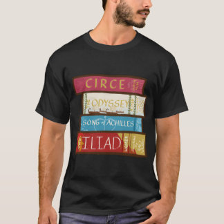 Greek Mythology Bookstack T-Shirt