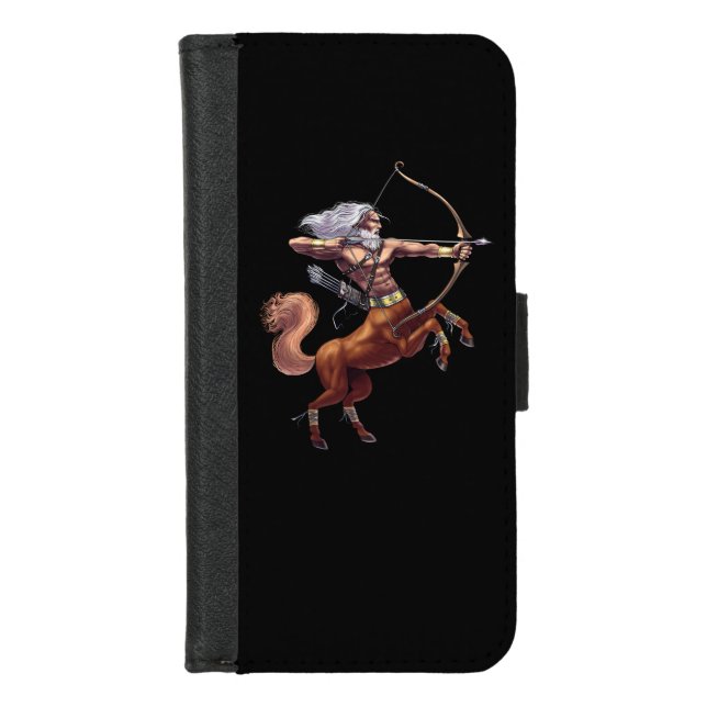 Greek Mythology Centaur iPhone Wallet Case (Front)