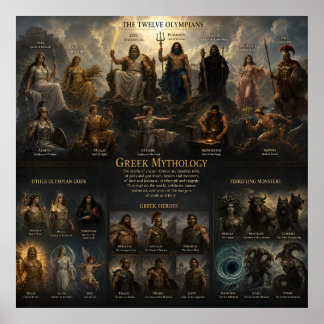 Greek Mythology Chart