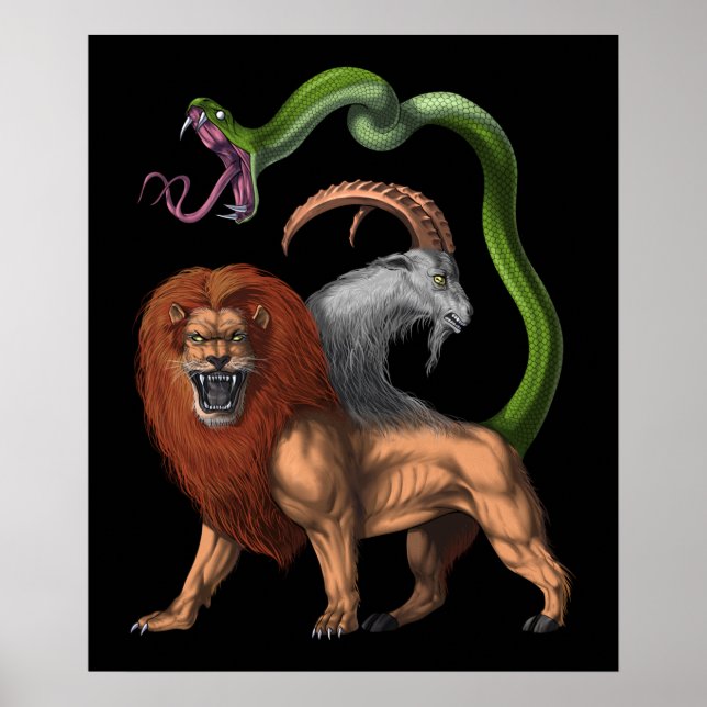 Greek Mythology Chimera Poster (Front)