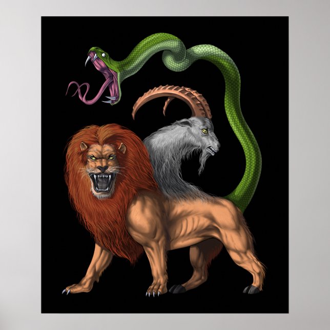 Greek Mythology Chimera Poster (Front)