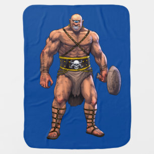 Greek Mythology Cyclops Baby Blanket