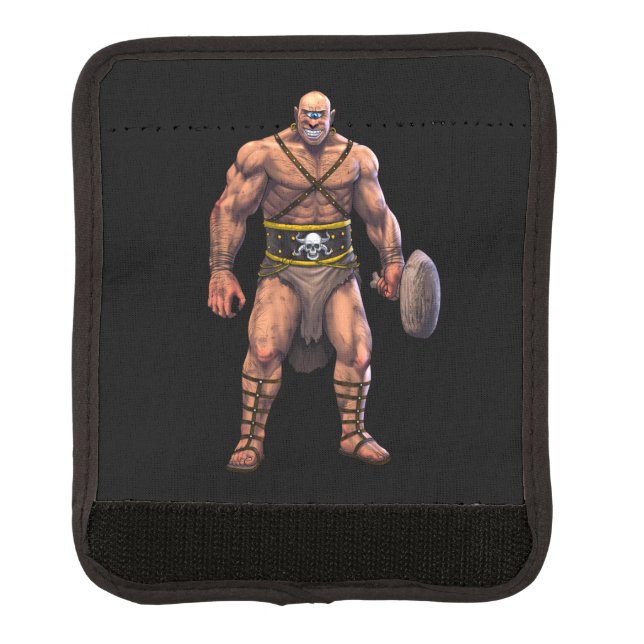 Greek Mythology Cyclops Luggage Handle Wrap (Front)