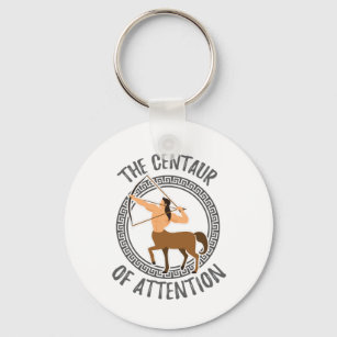 Greek Mythology Gift Centaur of Attention Gift Keychain