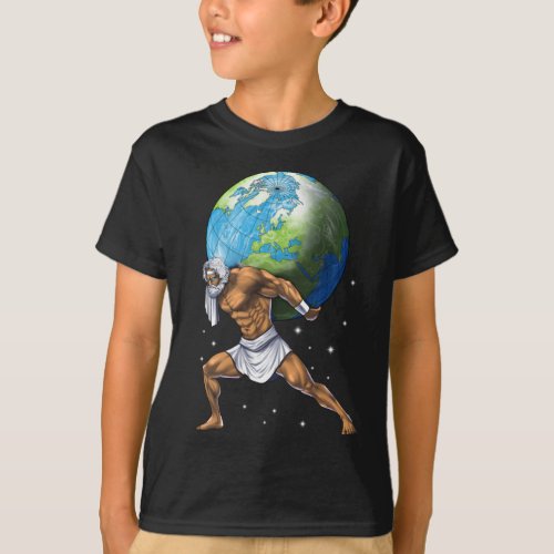 Greek Mythology God Atlas T_Shirt
