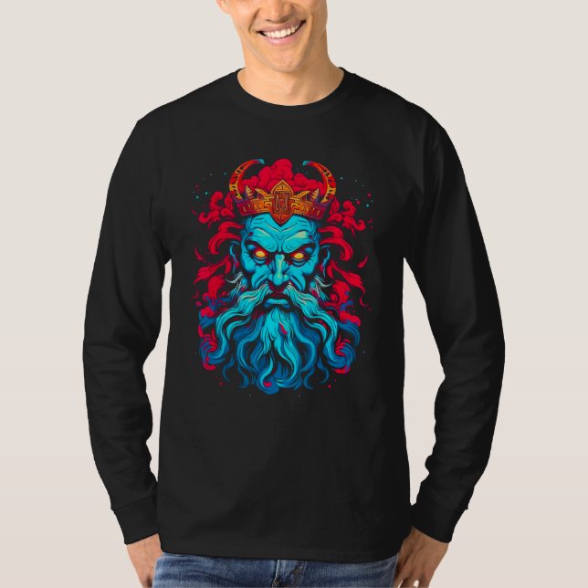 Greek Mythology God of Death Hades T-Shirt (Front)