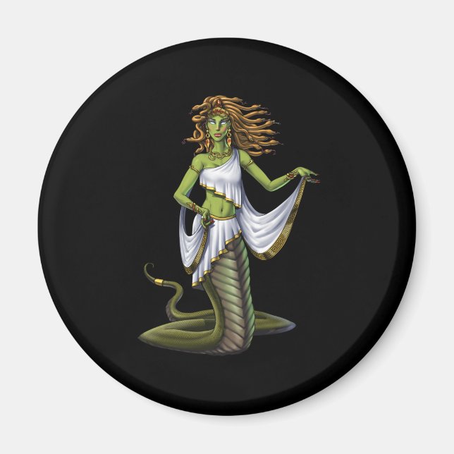 Greek Mythology Goddess Medusa Magnet (Front)