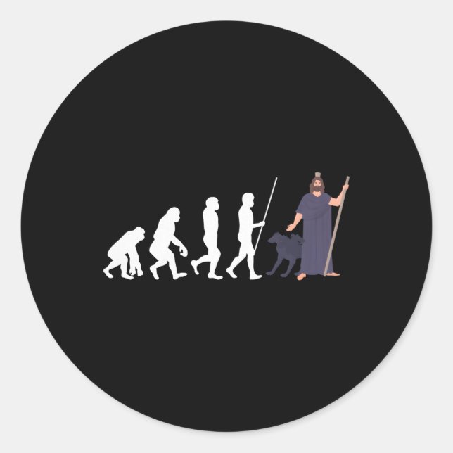 Greek Mythology Gods Ancient Greece Classic Round Sticker (Front)