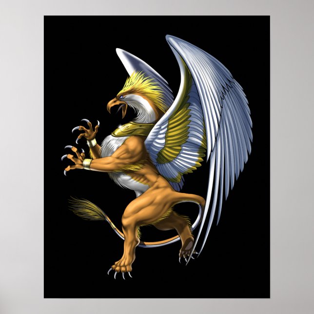 Greek Mythology Griffin Poster (Front)