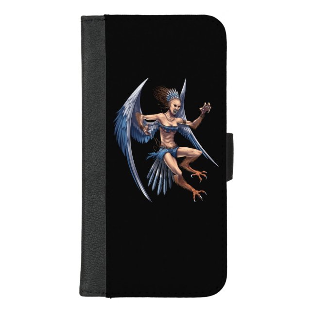Greek Mythology Harpy iPhone Wallet Case (Front)