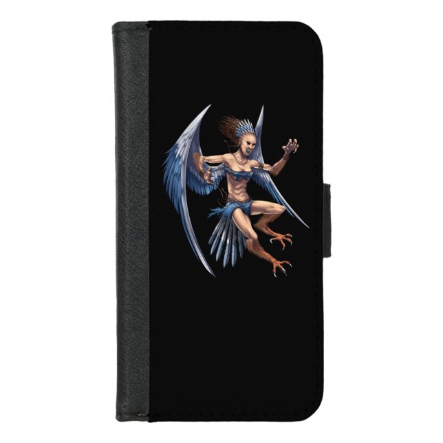 Greek Mythology Harpy iPhone Wallet Case (Front)