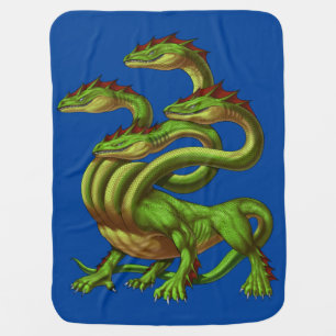 Greek Mythology Hydra Baby Blanket