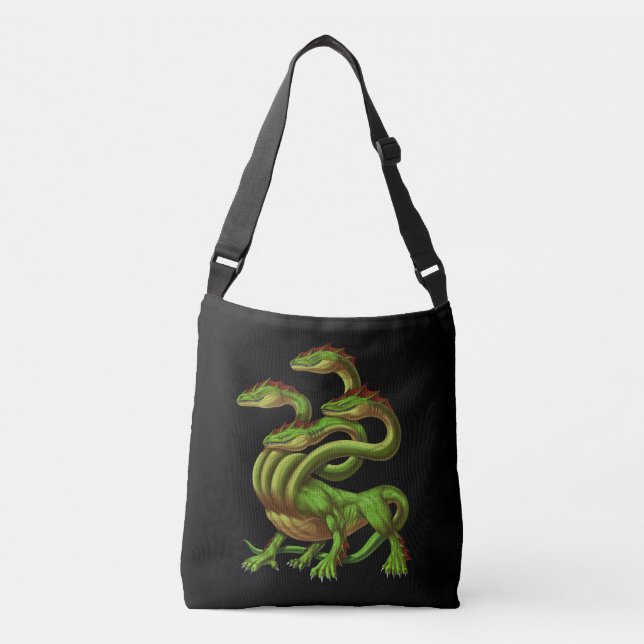 Greek Mythology Hydra Crossbody Bag (Front)