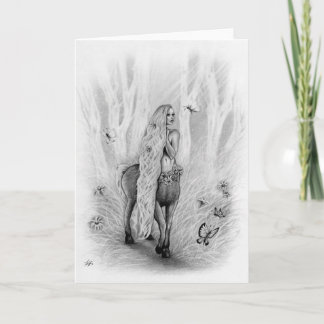 Greek Mythology Hylonome Centaur Greeting Card