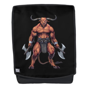 Greek Mythology Minotaur Backpack