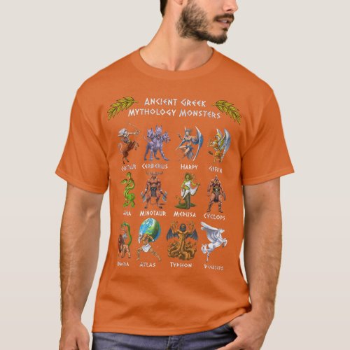 Greek Mythology Mythical Creatures Ancient Greece  T_Shirt