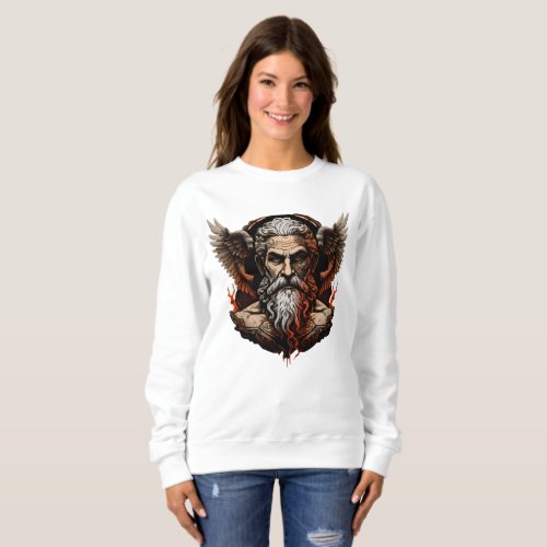 Greek mythology themed sweatshirt