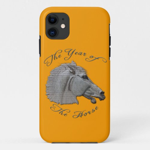 Greek Mythology Year of the Horse iPhone 11 Case