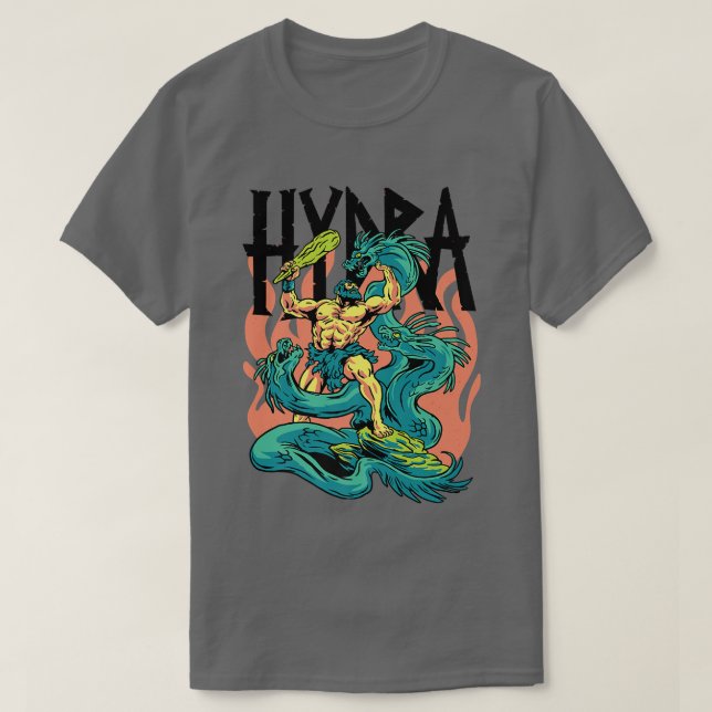 Greek Myths Gods & Goddesses Statue Greece Men Wom T-Shirt (Design Front)