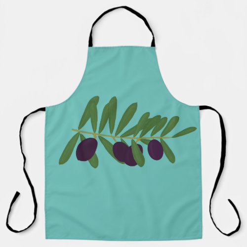 Greek olives apron