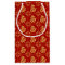 Greek Ornament Frame Gold Dragon Pattern Red 