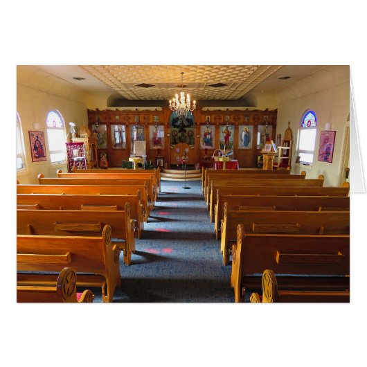 Greek Orthodox Church Cards (Front Horizontal)
