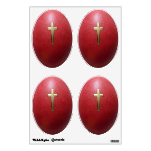 Greek Orthodox Easter Eggs Wall Sticker