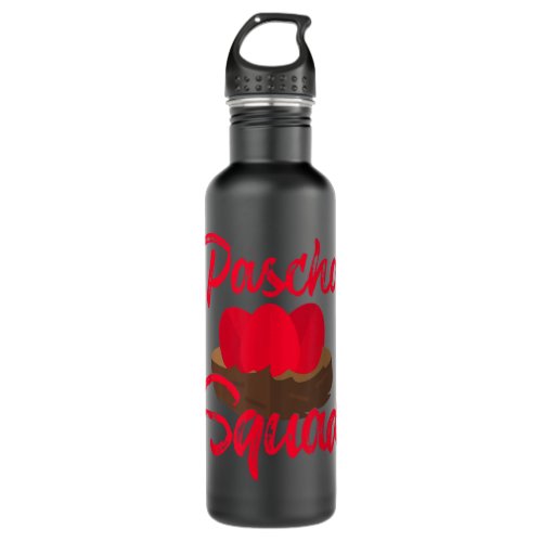 Greek Orthodox Easter _ Pascha Squad Girls Stainless Steel Water Bottle