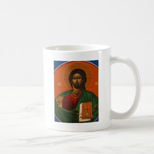 GREEK ORTHODOX ICON JESUS CHRIST COFFEE MUG | Zazzle