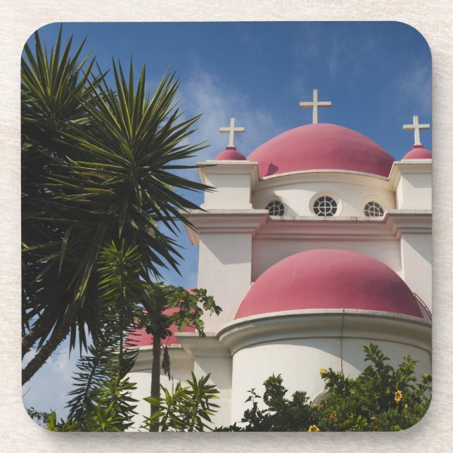Greek Orthodox Monastery Coaster (Front)