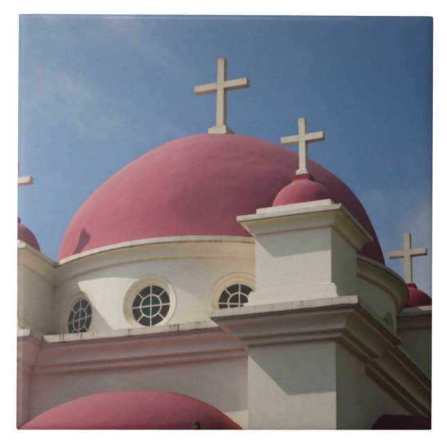 Greek Orthodox Monastery Tile (Front)