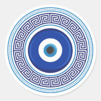 Greek Pattern Evil Eye Nazar